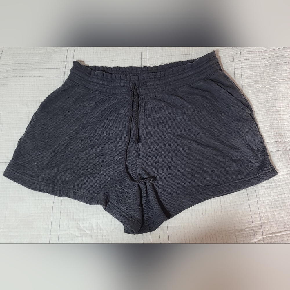 Aerie Charcoal Shorts With Pockets Size Large